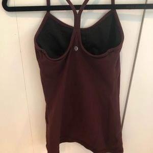 Maroon Lululemon Tank